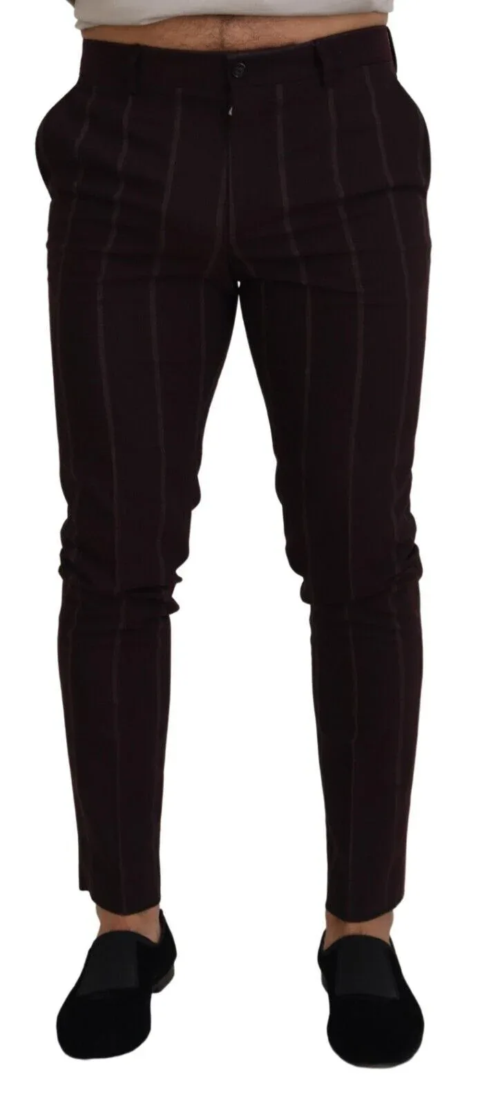 Striped Wool Trousers