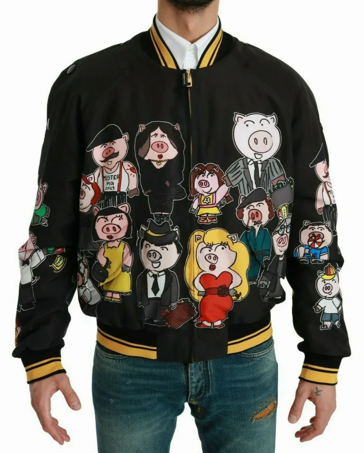 Year of the Pig Embroidered Jacket