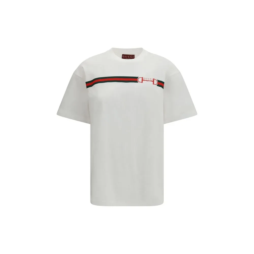 Web-Print Cotton T-Shirt