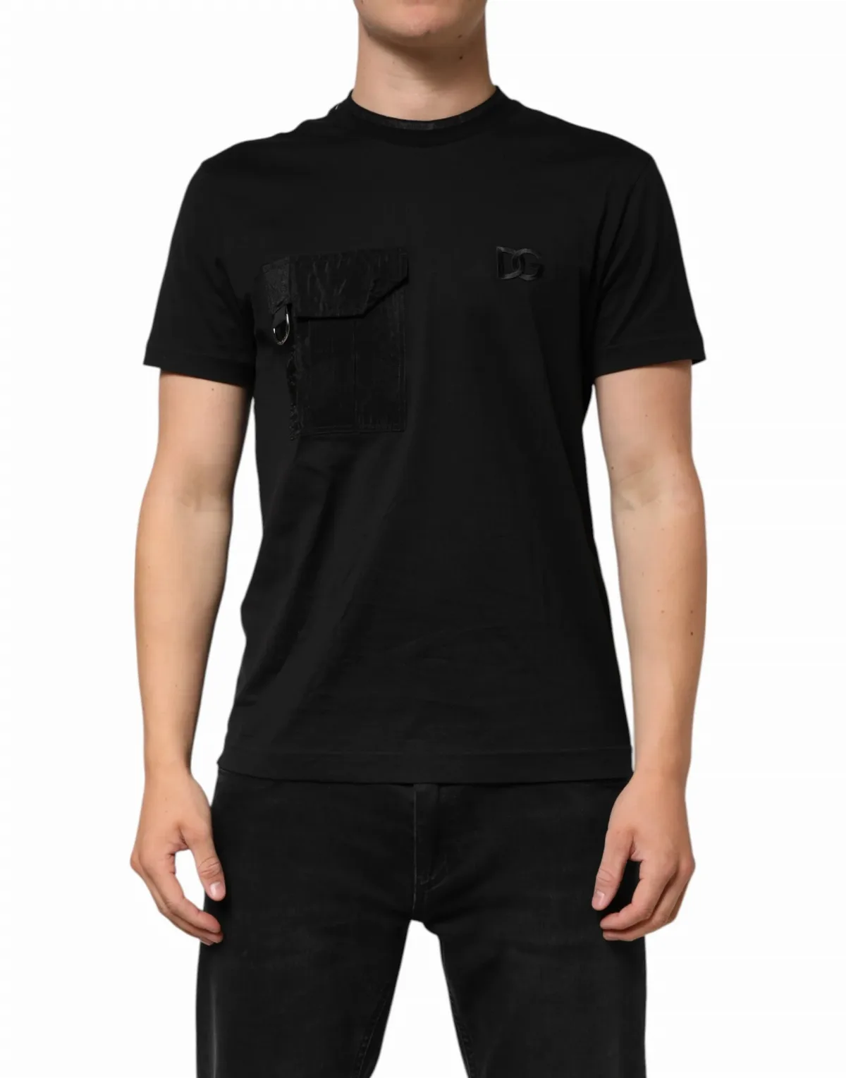 Embroidered DG Logo Pocket T-Shirt