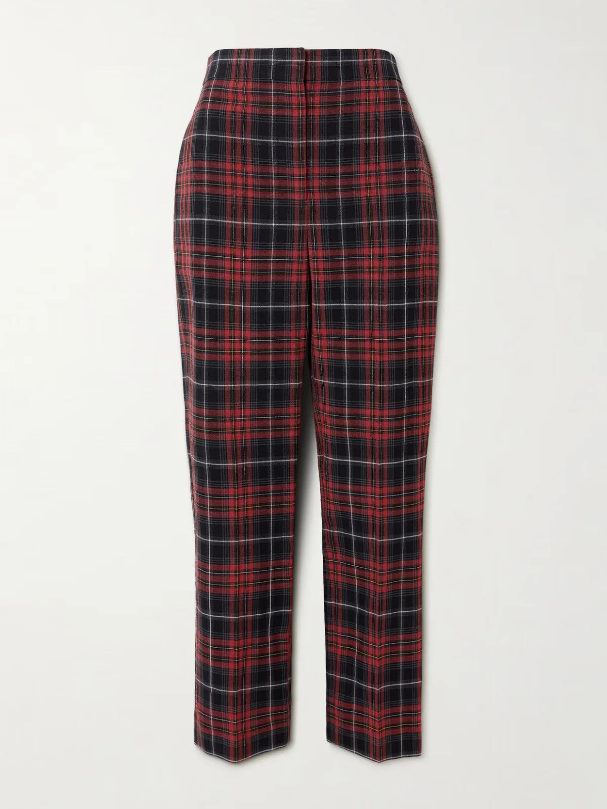 - Checked Woven Skinnys Pants - by Burberry