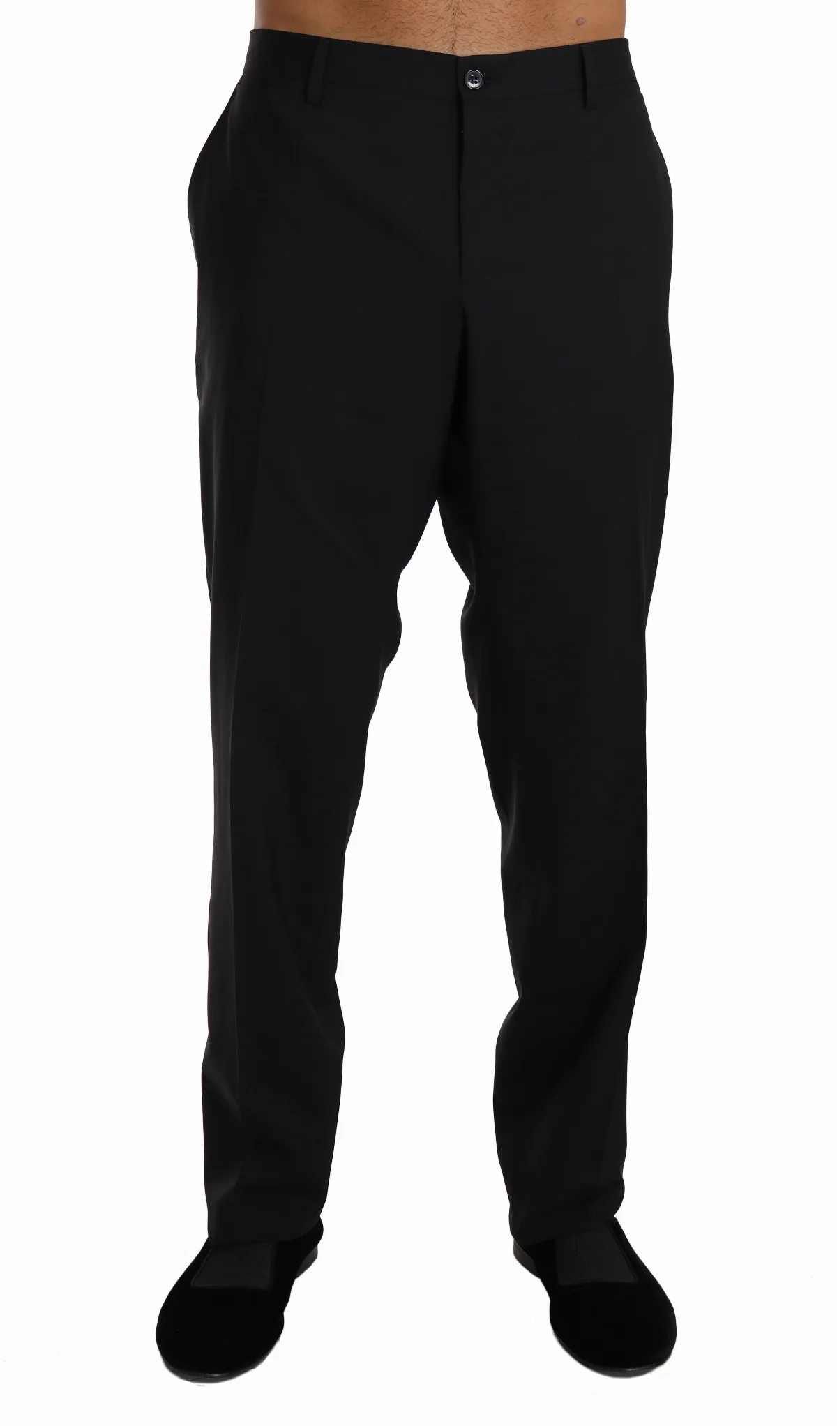 Wool Stretch Formal Trousers