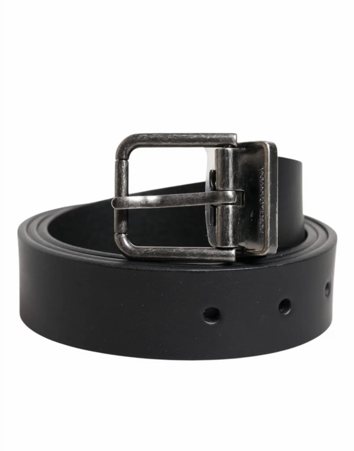 Leather with Metal Buckle Belt