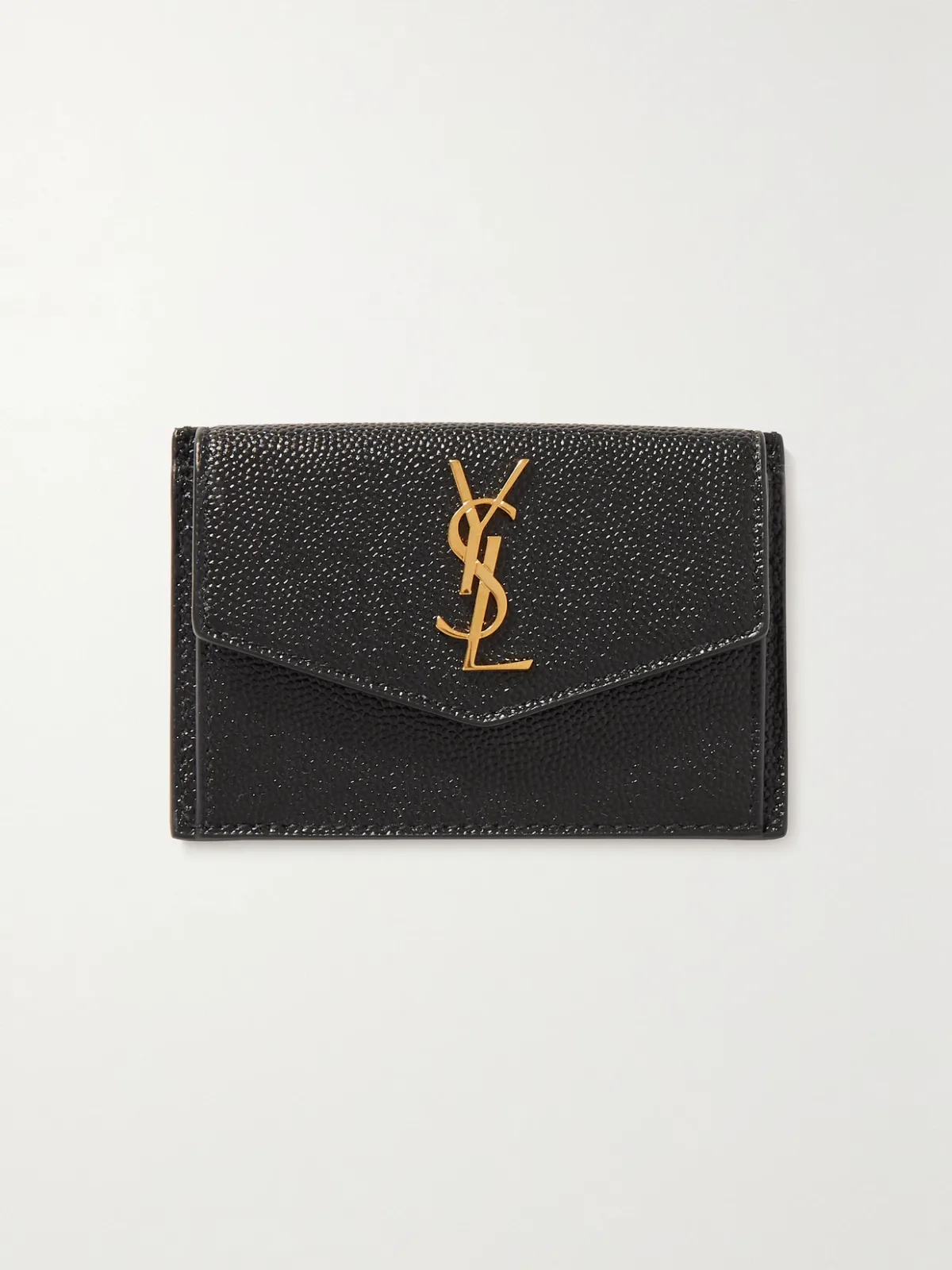 - Uptown Textured-leather Cardholder -
