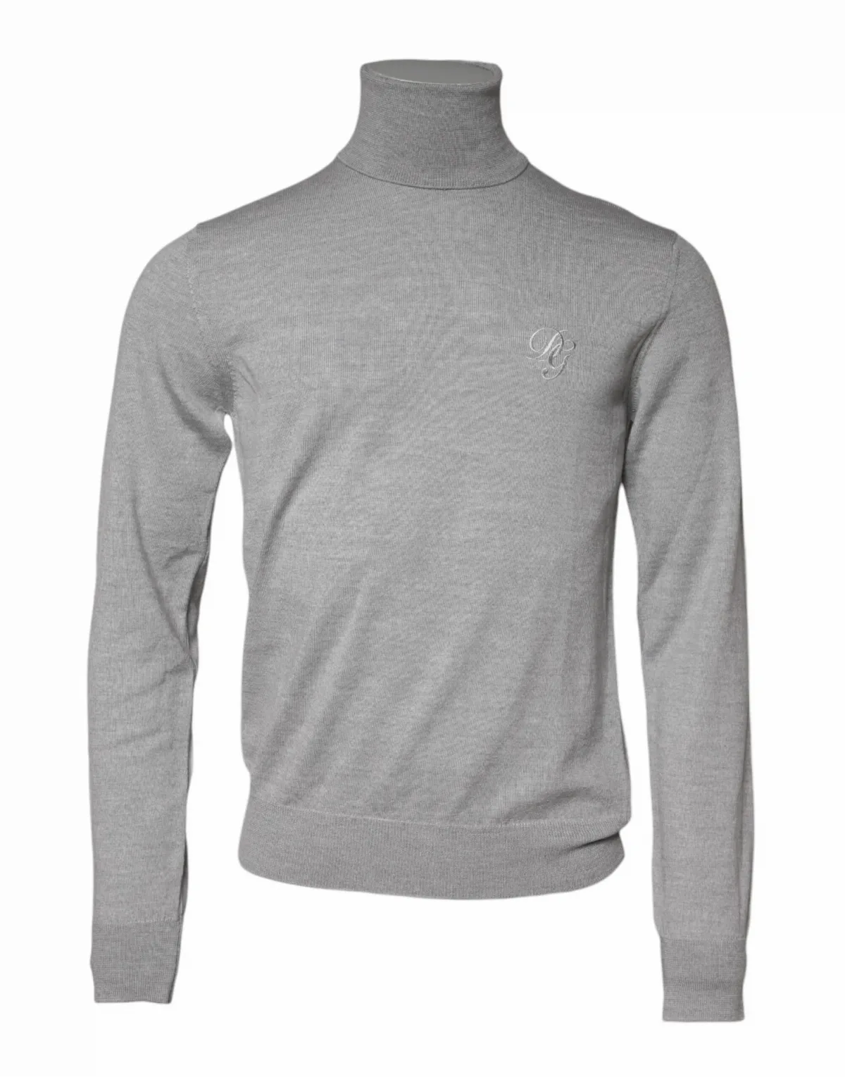Virgin Wool Turtleneck Sweater by Dolce & Gabbana