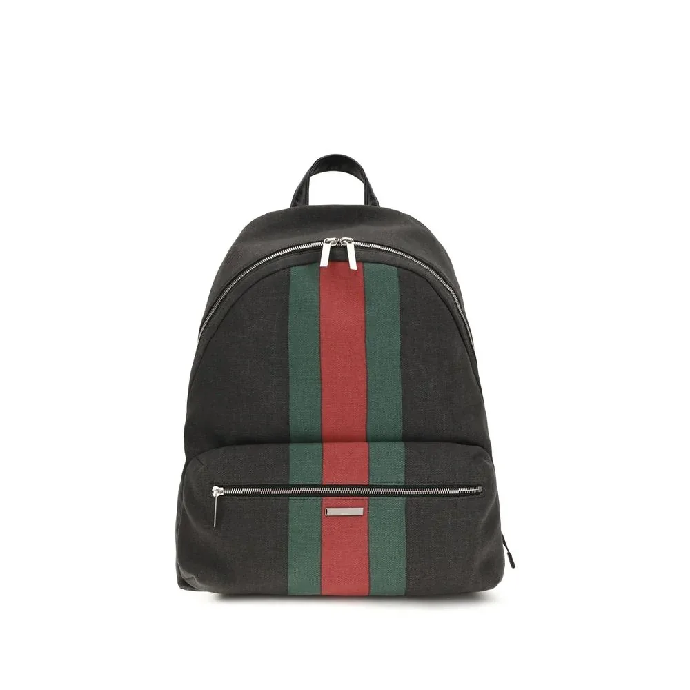 Web Stripe Backpack