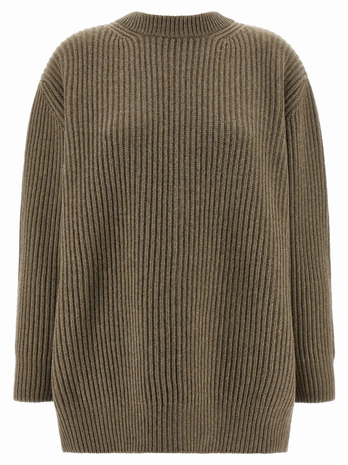 Ribbed Virgin Wool Sweater