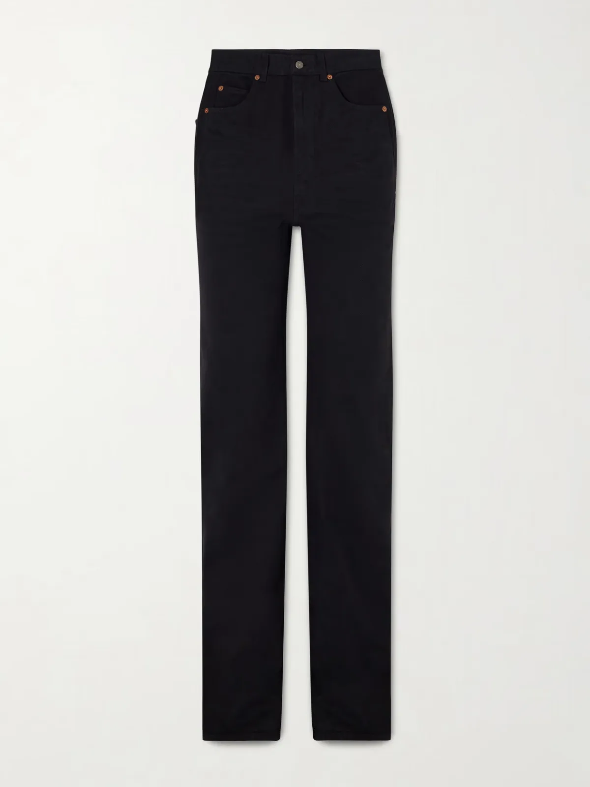 - 70's High-rise Straight-leg Jeans -