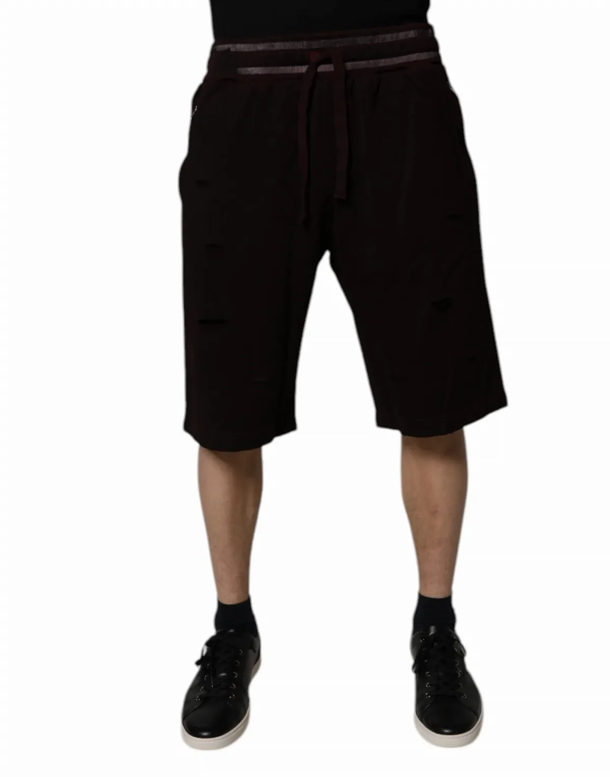 Cotton Logo Bermuda Shorts