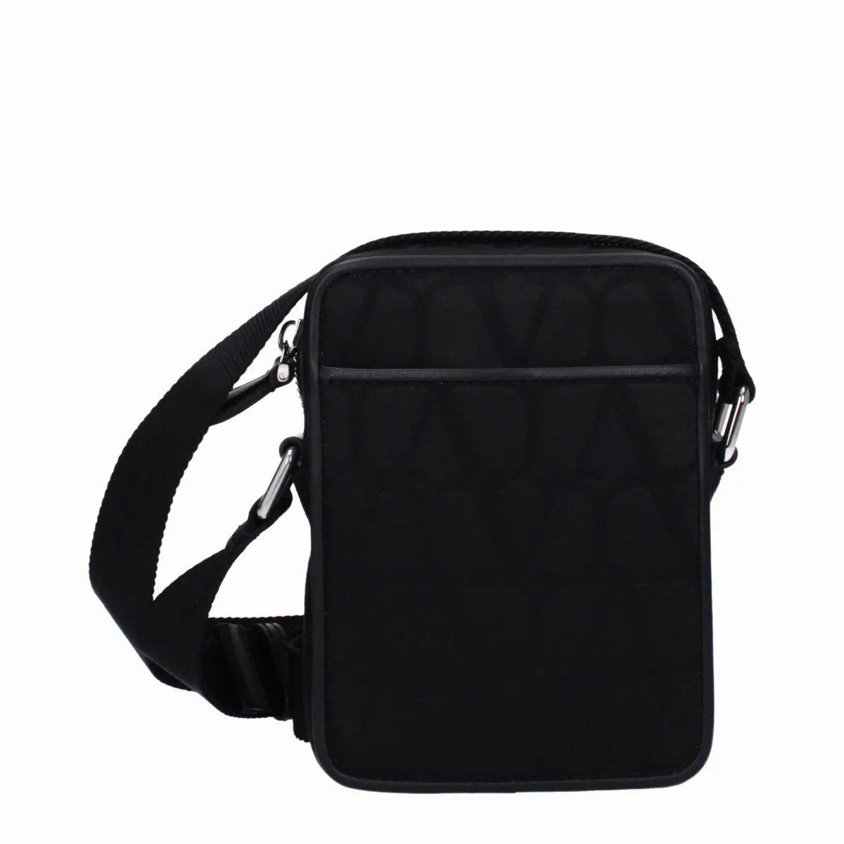 Logo-Embossed Fabric Crossbody Bag