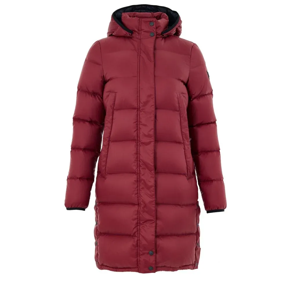 Quilted Nylon-Cotton Down Jacket