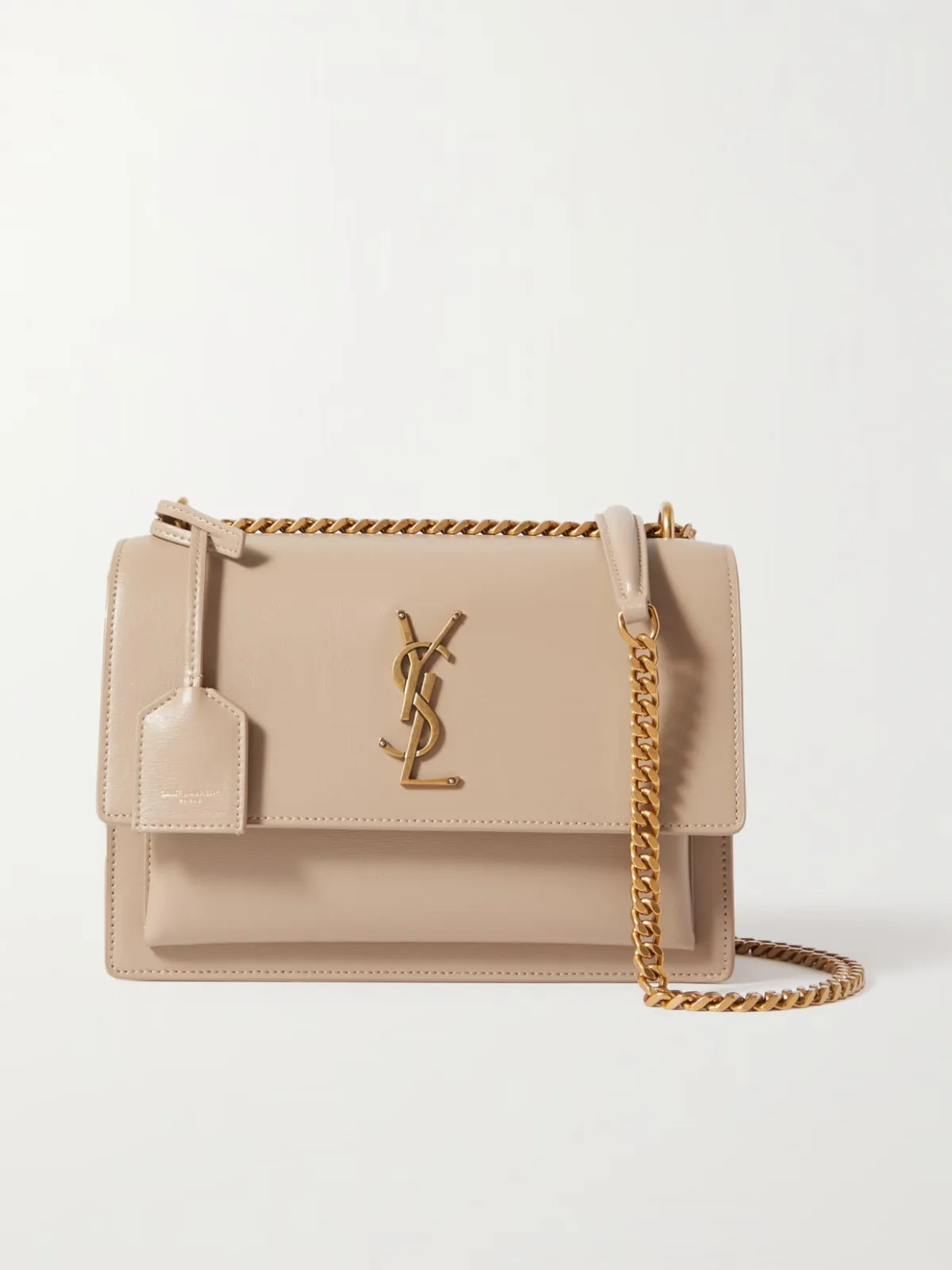 - Sunset Medium Leather Shoulder Bag -