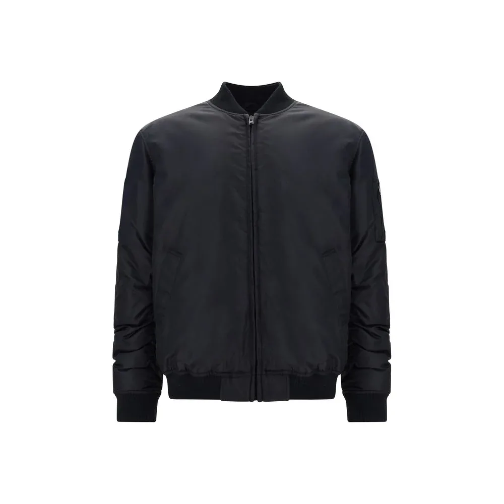 Quilted Polyamide Bomber Jacket