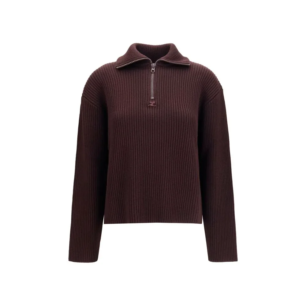 Ribbed Merino Wool Sweater