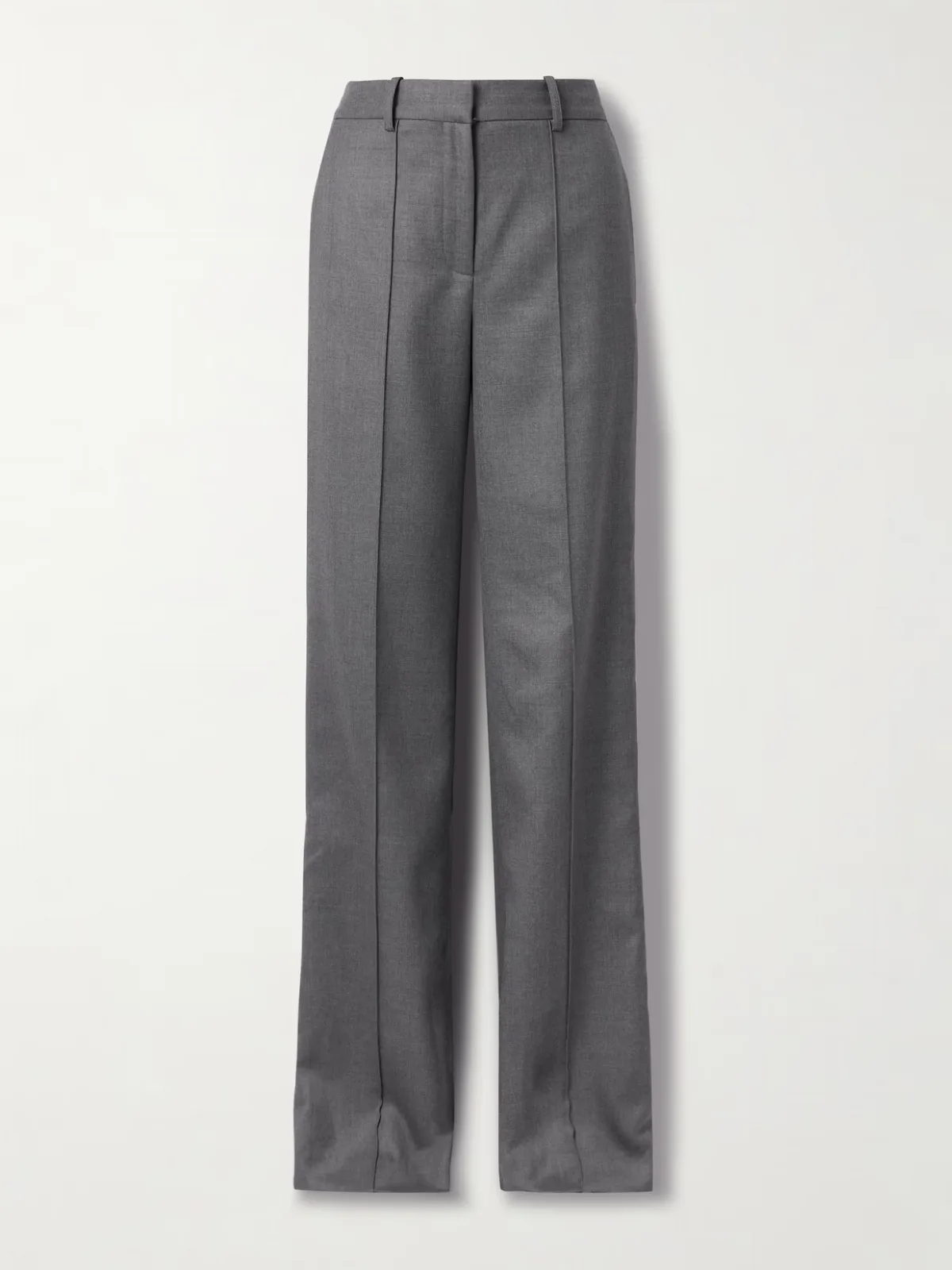 - Wyatt Wool-blend Twill Straight-leg Pants -