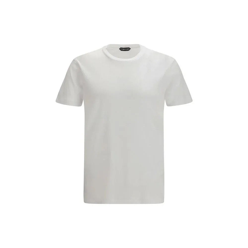 Perforated Cotton T-Shirt