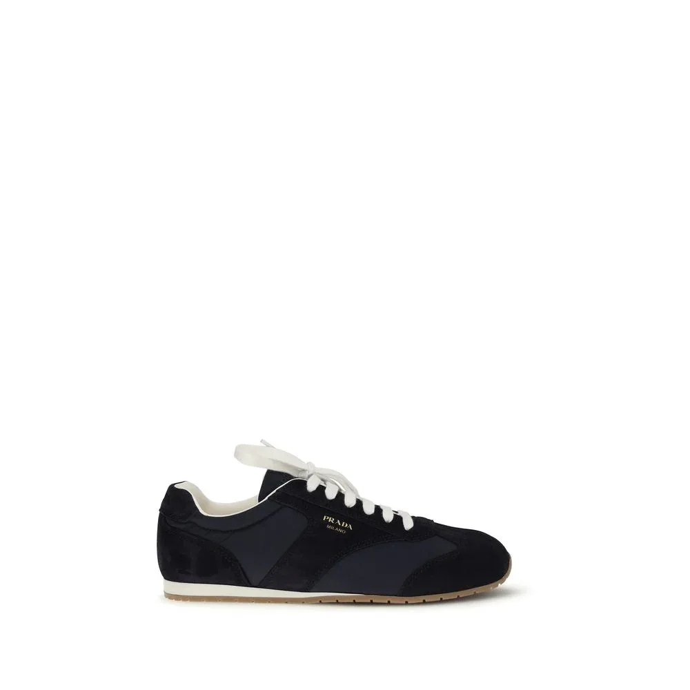 Calf Leather & Recycled Polyamide Sneaker