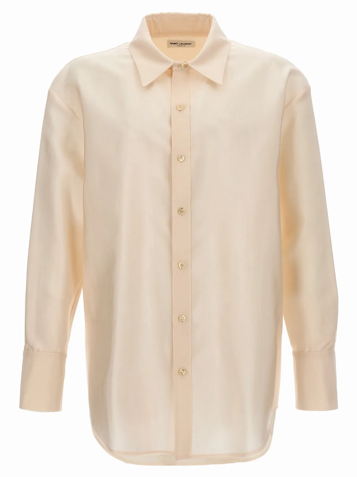 Acetate-Wool Blend Shirt