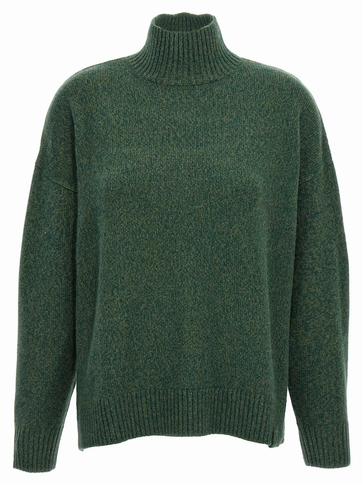 Victoria Beckham Wool-Cashmere Blend Turtleneck Sweater