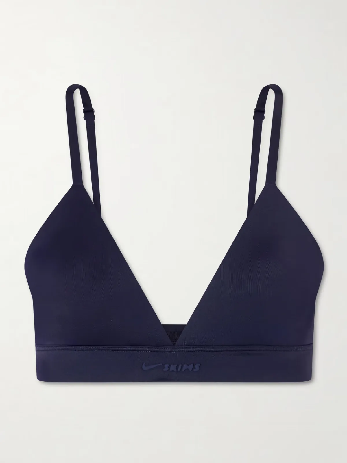 - + Nike Triangle Bra - Navy