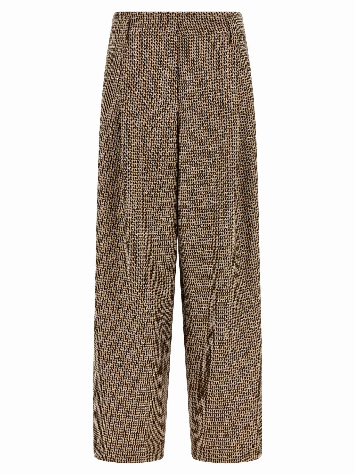 Virgin Wool Prince of Wales Trousers
