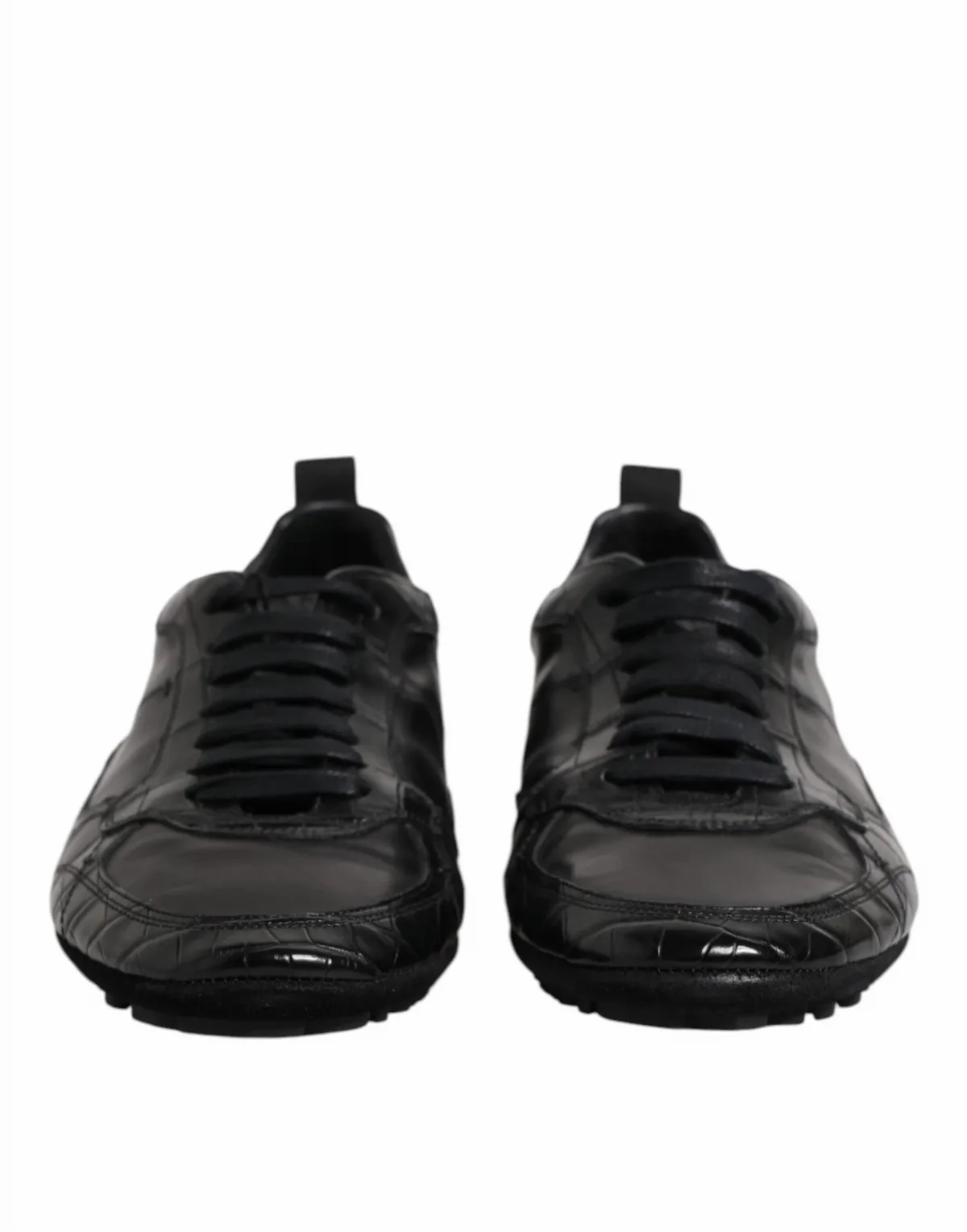 Exotic Leather Low-Top Sneaker