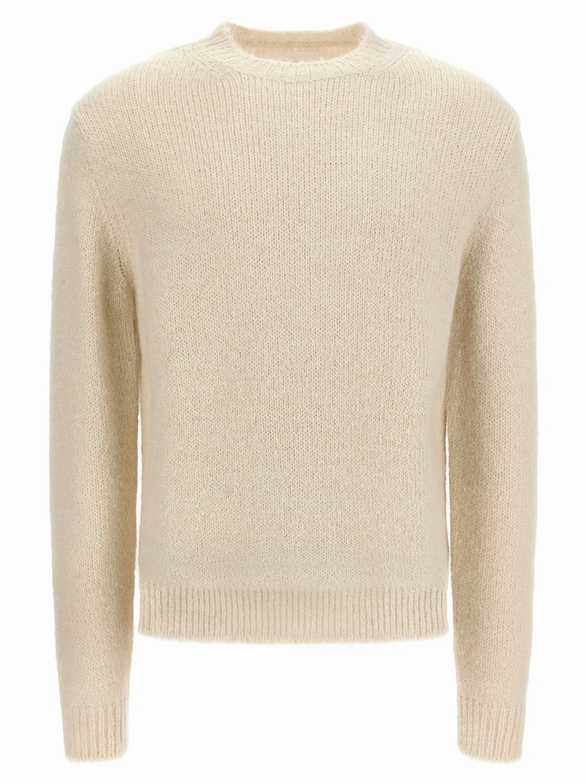 Alpaca Wool Crew Neck Sweater