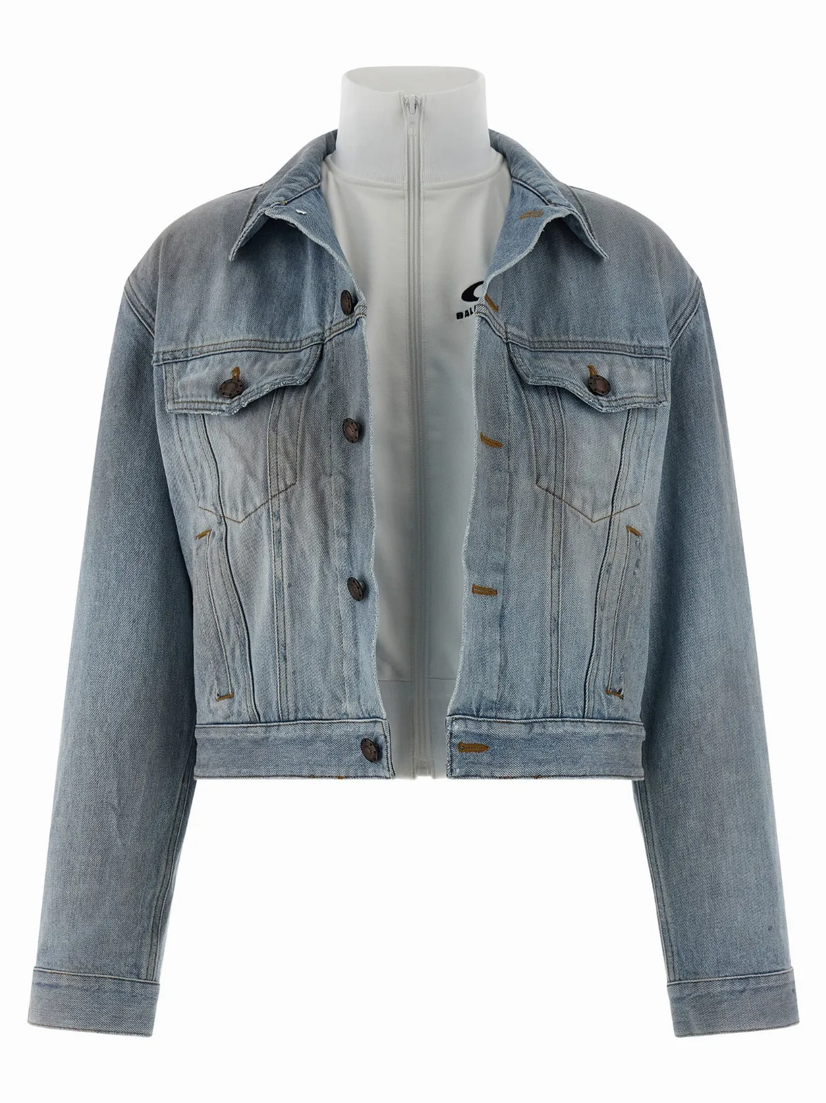 Stonewashed Denim Jacket