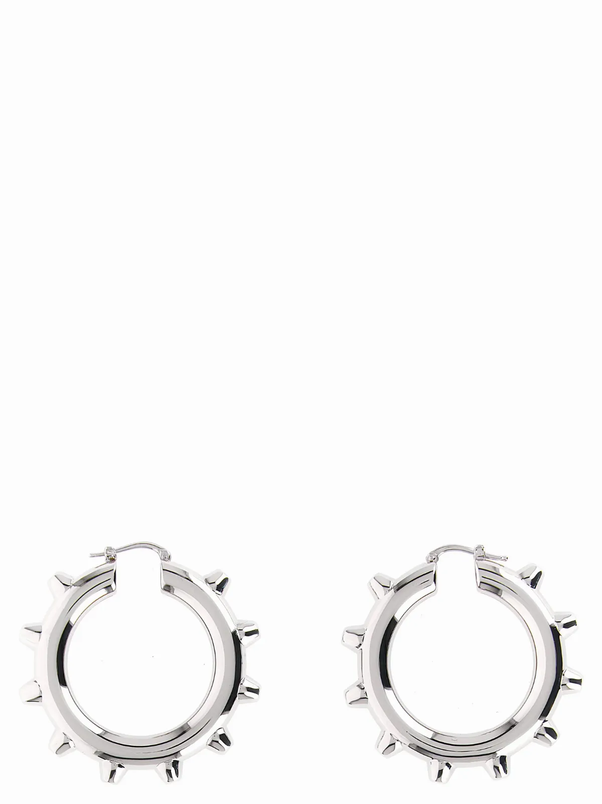 Spike Hoop Earrings by Jil Sander