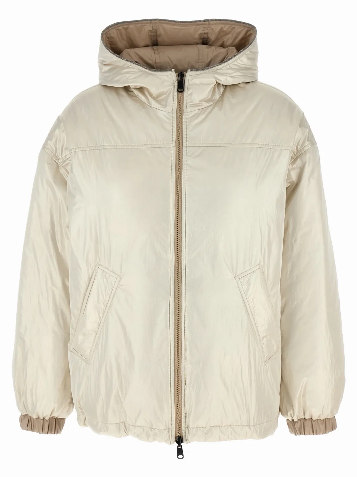 Reversible Nylon Down Jacket