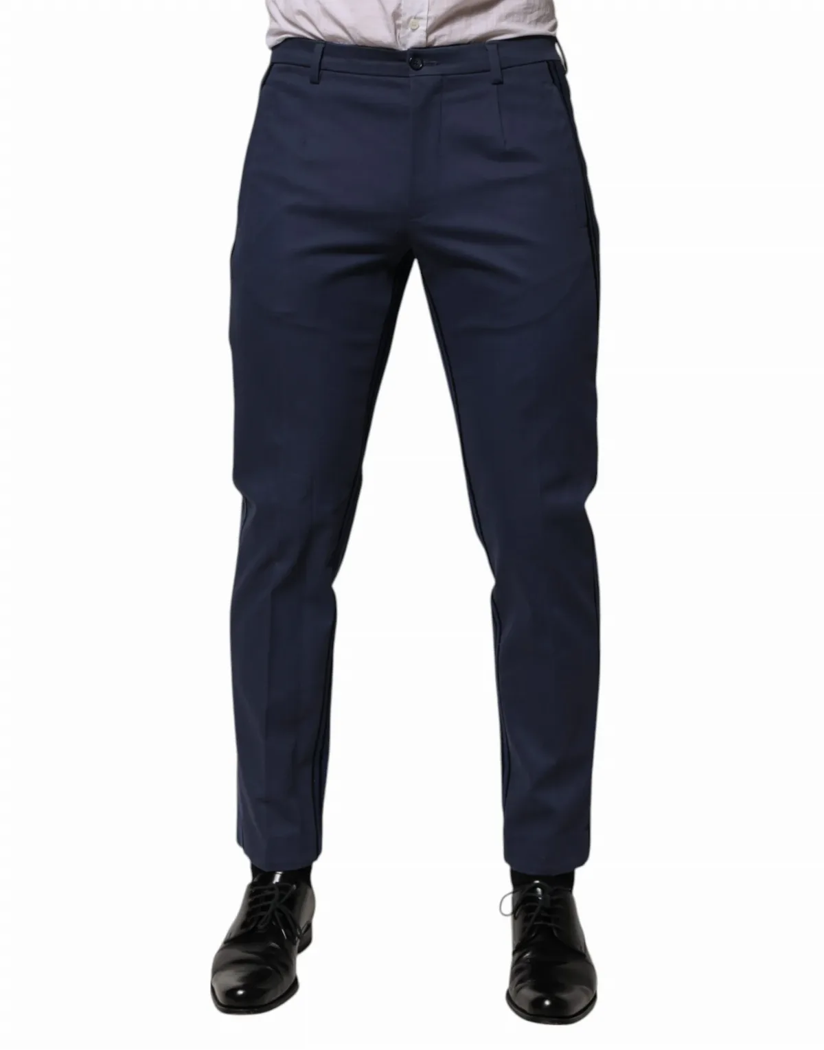 Cotton Tapered Trousers