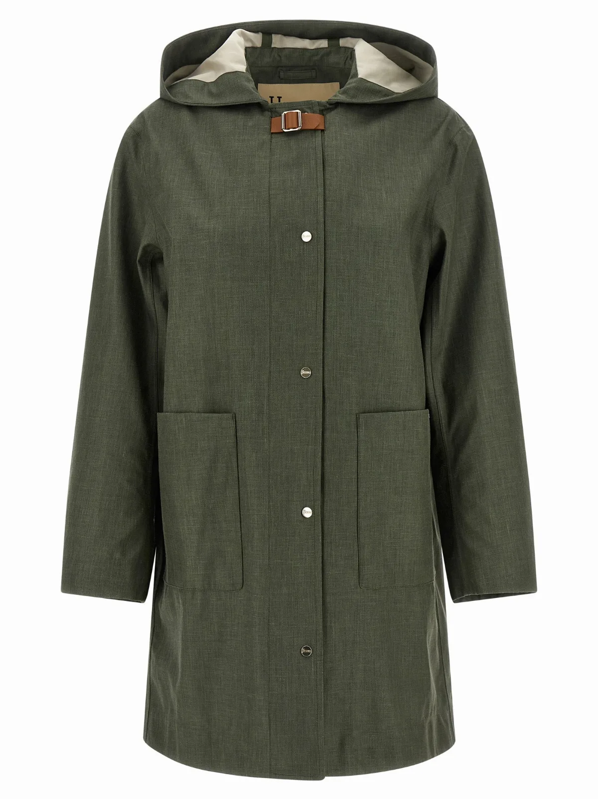 Linen-Wool Blend Coat