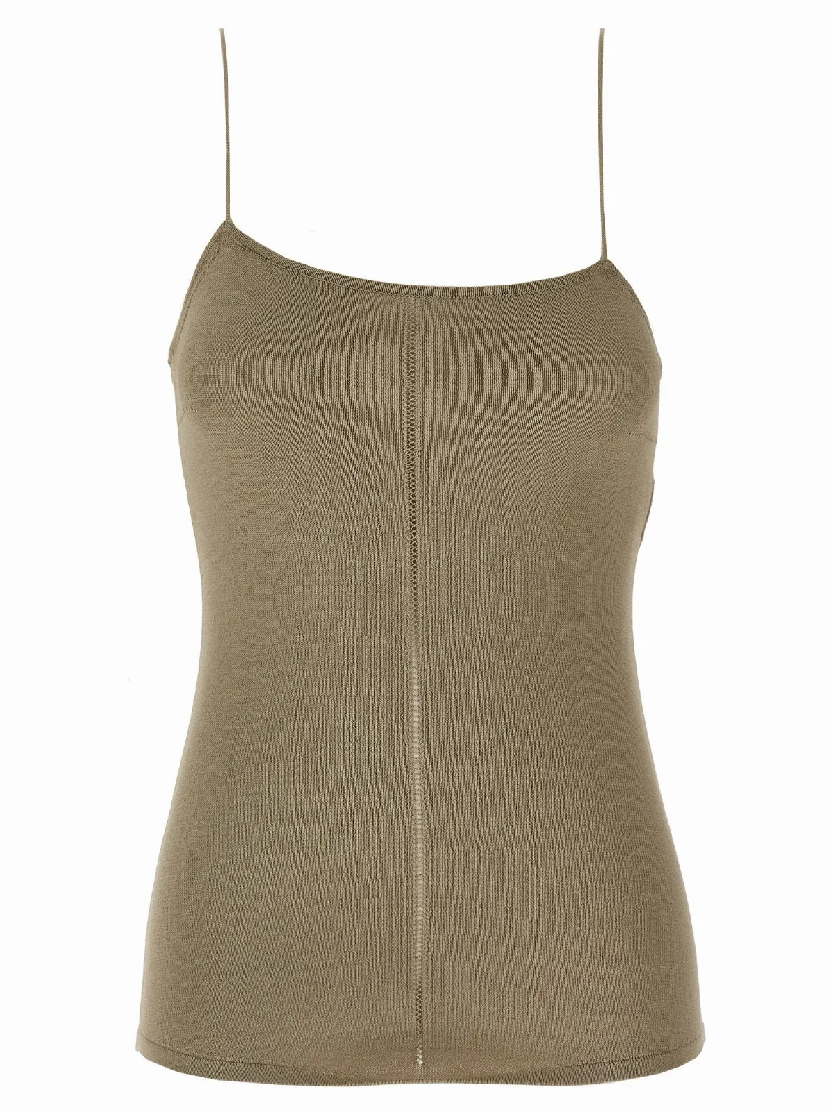 Viscose Perforated Tank Top