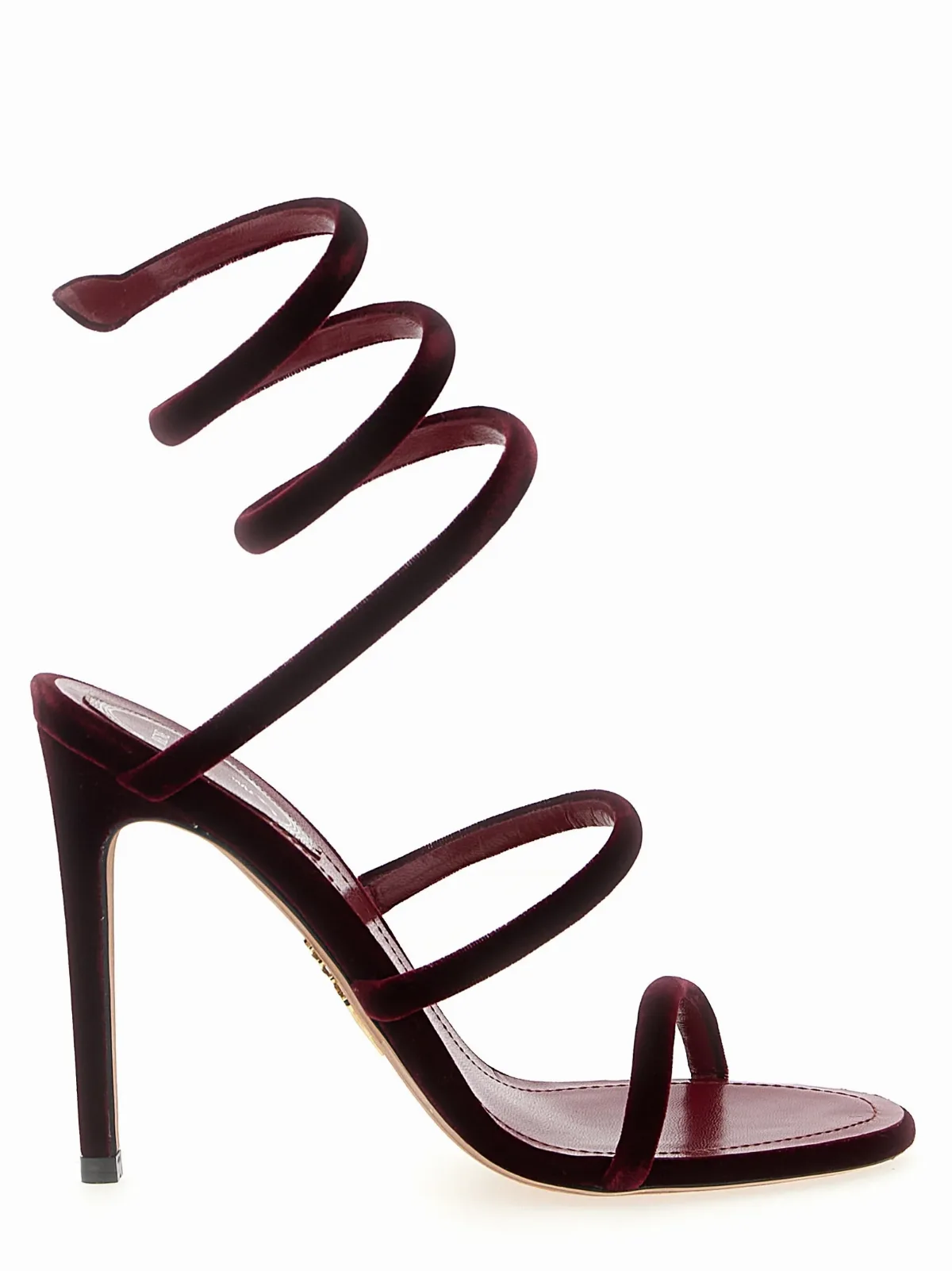 Velvet Strappy Heels