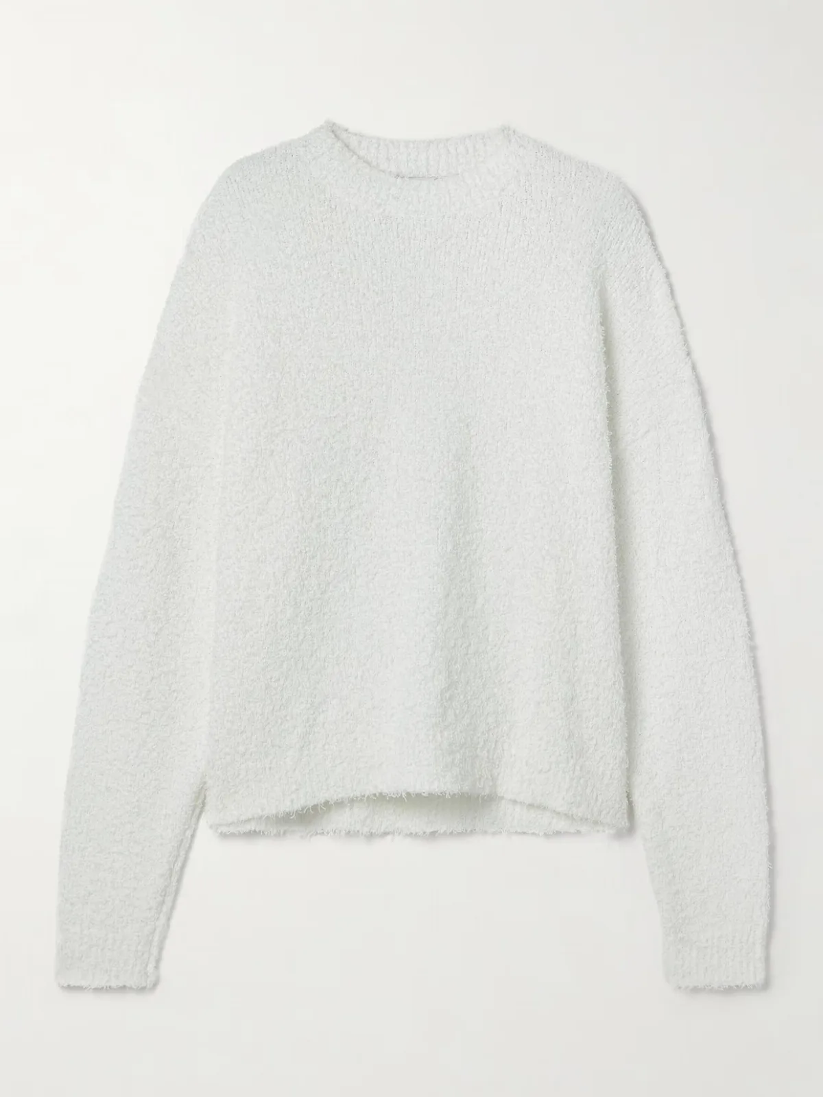 - Serviette Cotton-blend Bouclé Sweater -