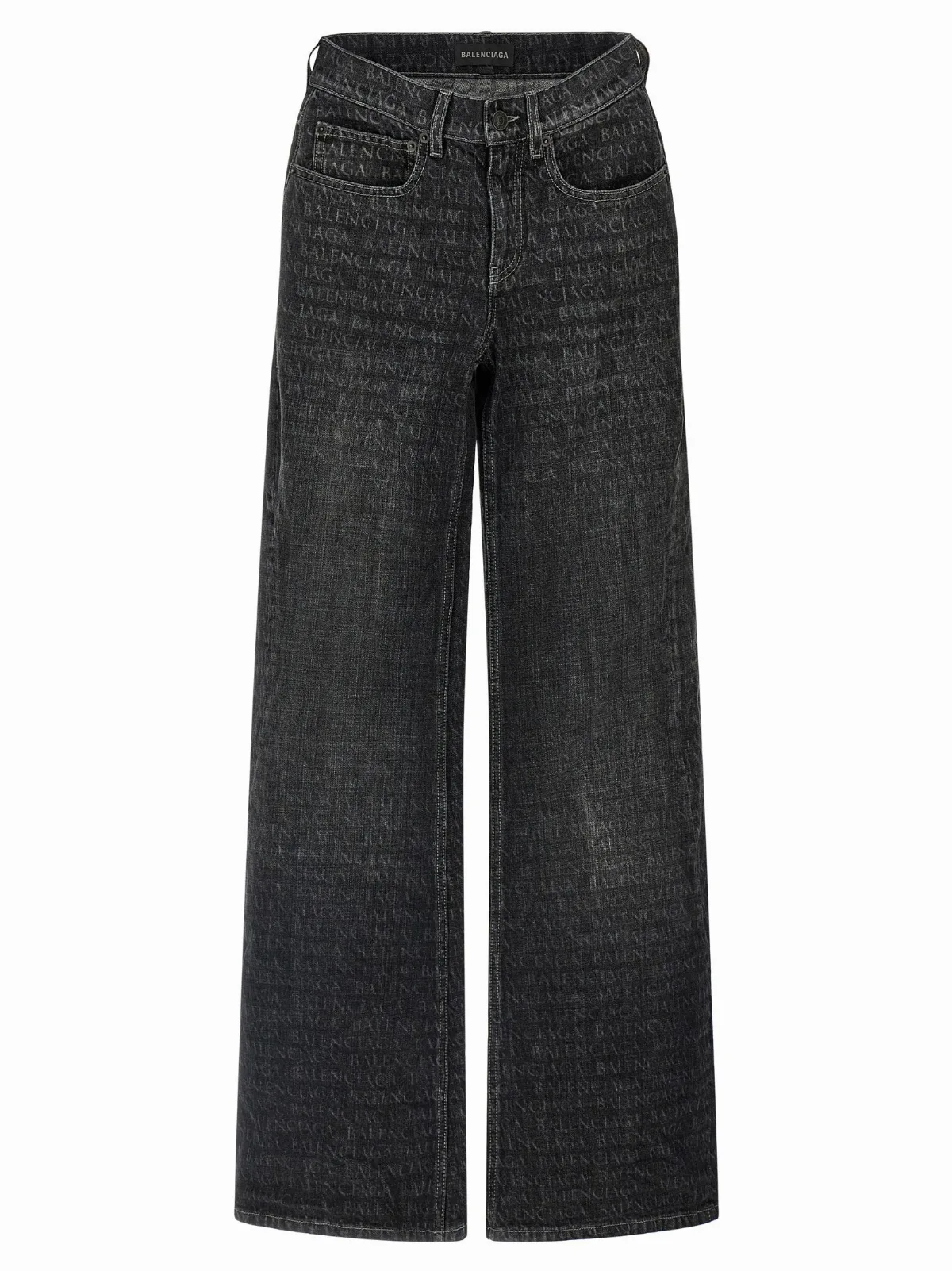 Logo-Monogram Flared Jeans