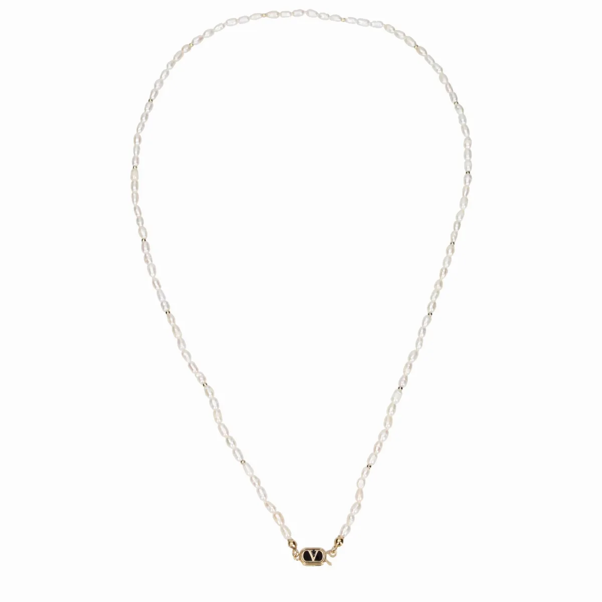 Logo-Charm Necklace by Valentino Garavani