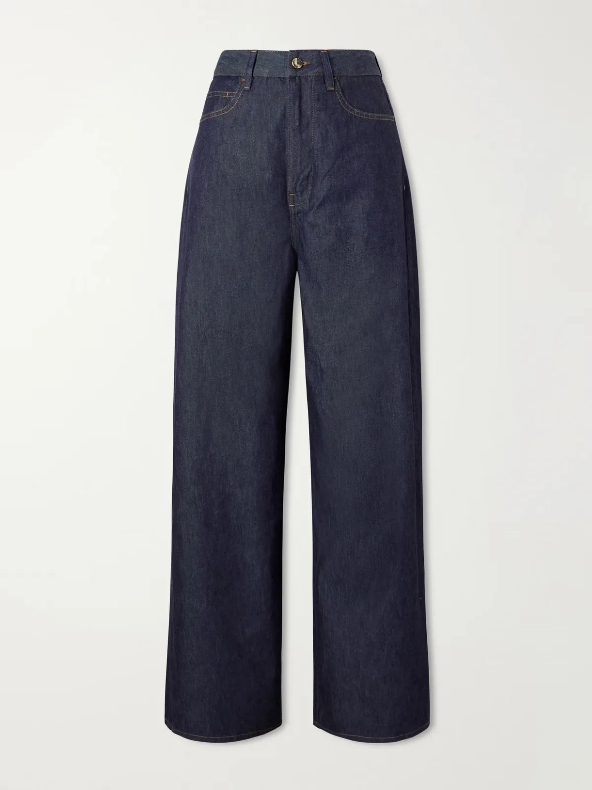 - Slick Wide-leg Jeans -