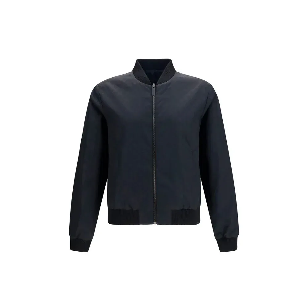 Reversible Silk Faille Jacket