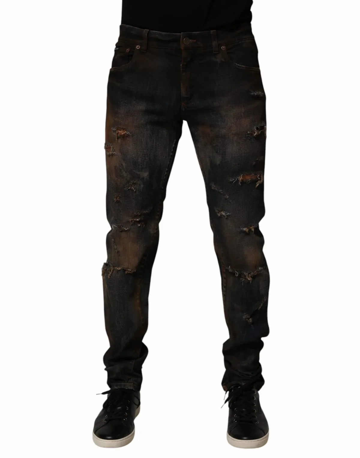 Tattered Cotton Jeans