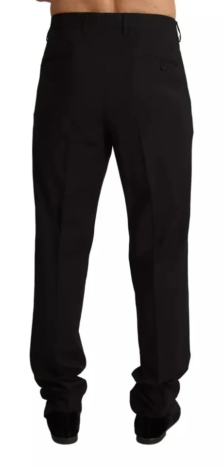 Wool Skinny Dress Trousers