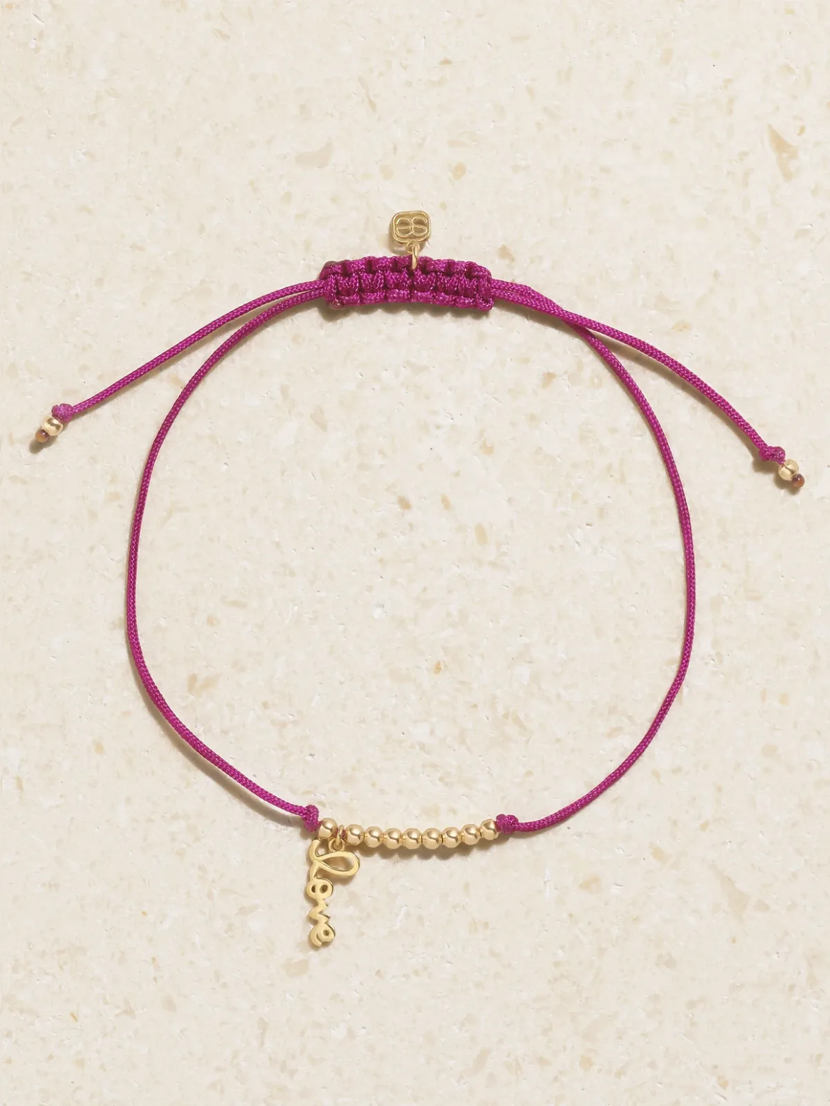 - Pure Love 14-karat Gold Cord Bracelet -