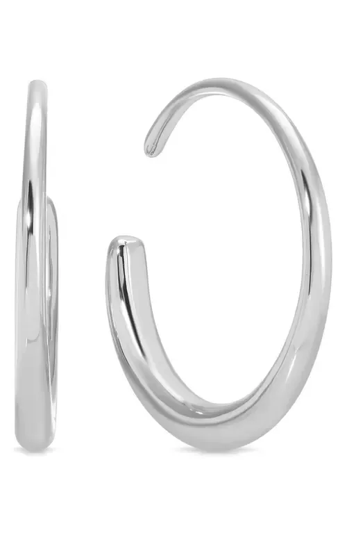 Circle Threader Hoop Earrings by Ettika