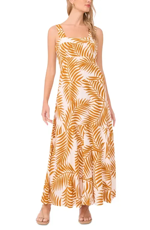 Palm Print Maxi Dress by Vince Camuto