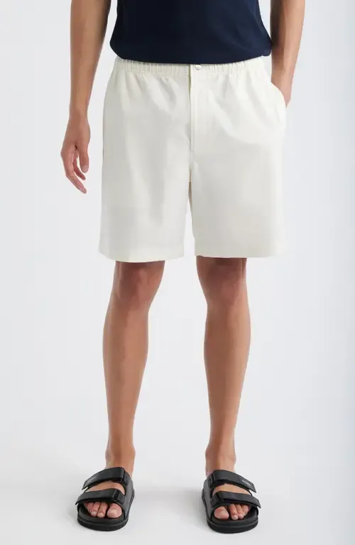 Easy Elastic Waist Cotton Shorts