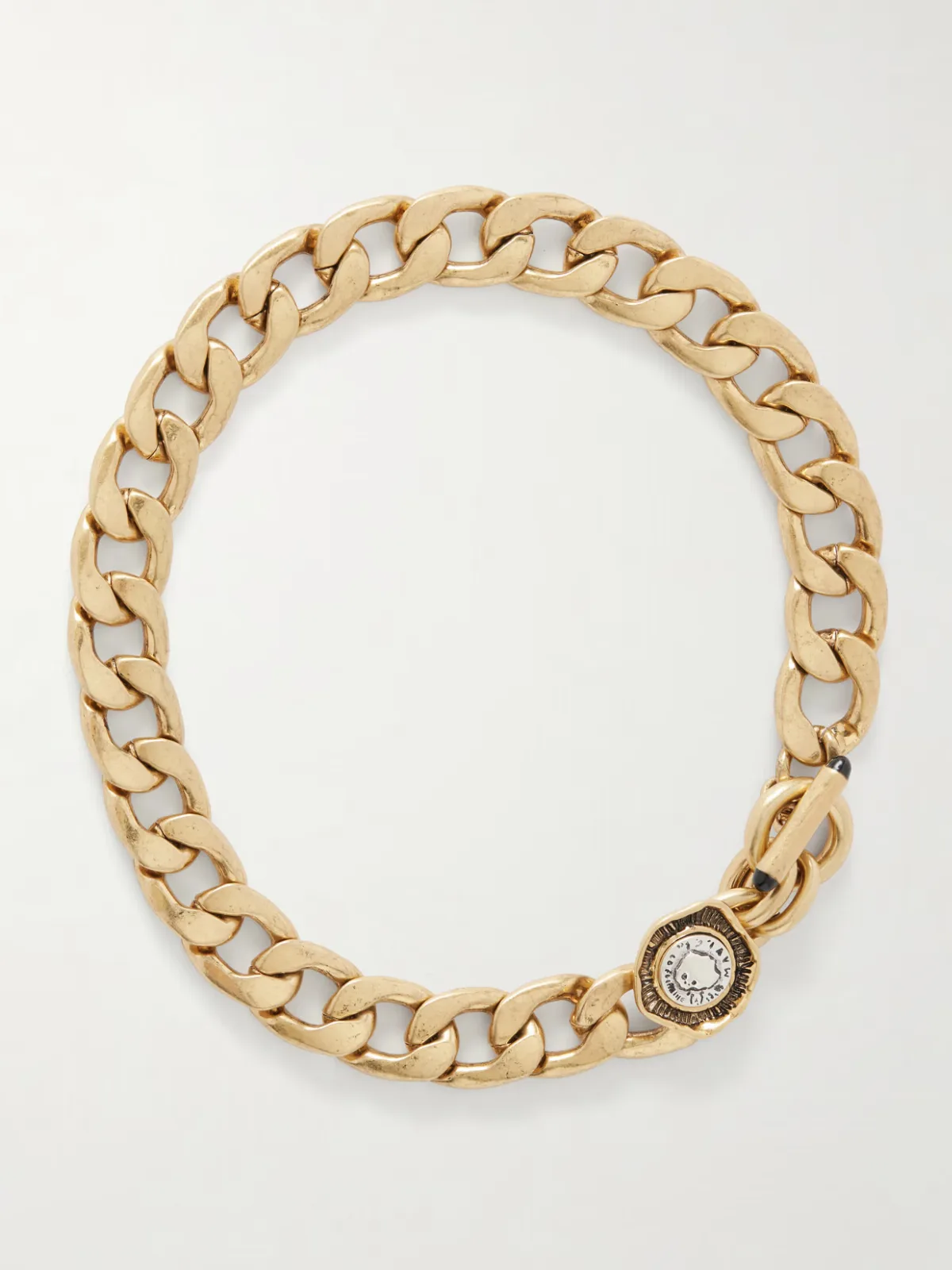 - Flora Gold-plated And Sterling Silver Choker -