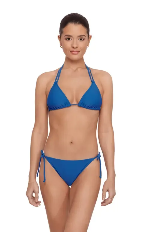 String Triangle Bikini Set by Aqua Green