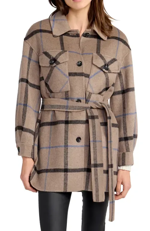 Back Together Belted Shacket