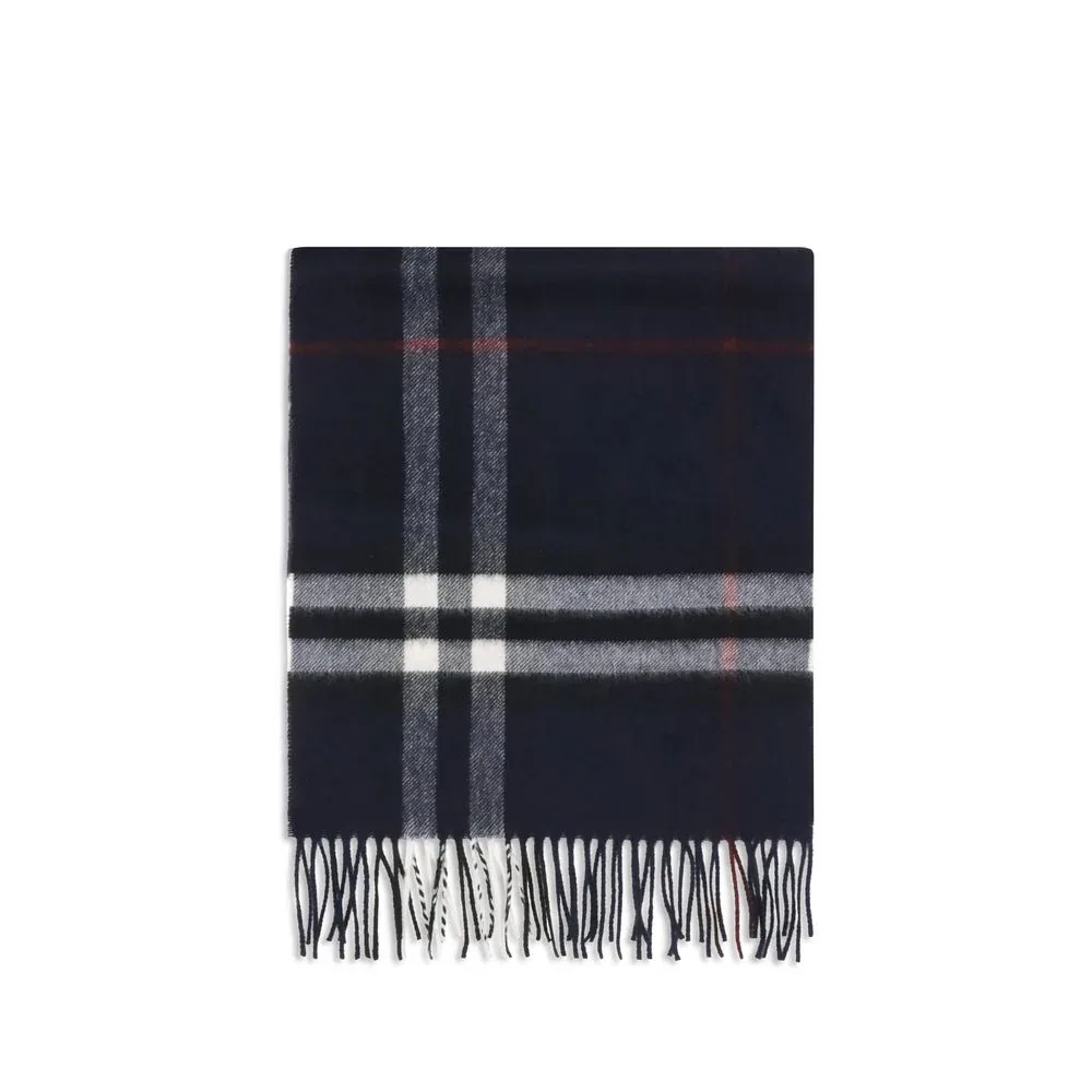 Cashmere Check Scarf