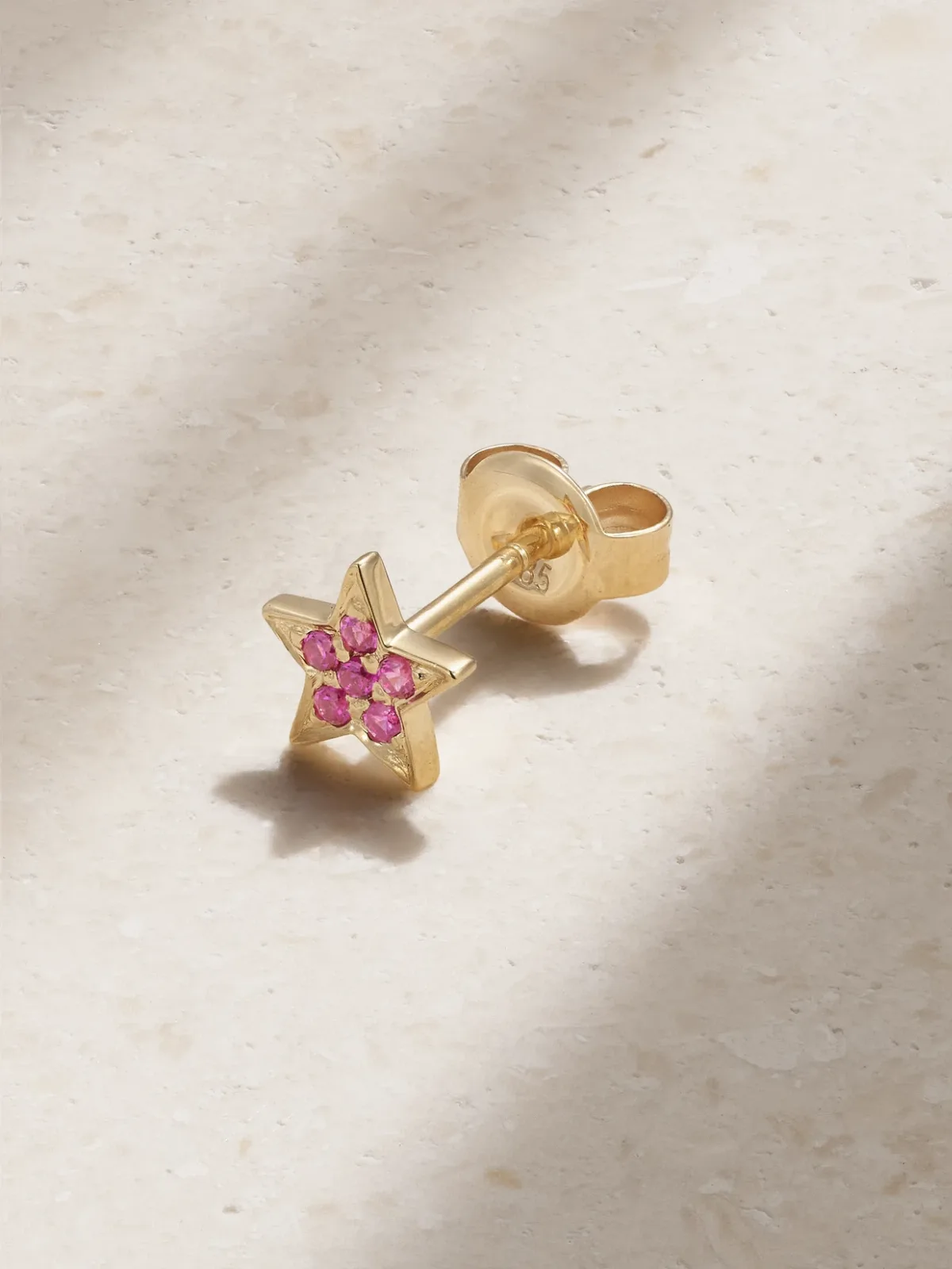 - 14-karat Gold Sapphire Earring -
